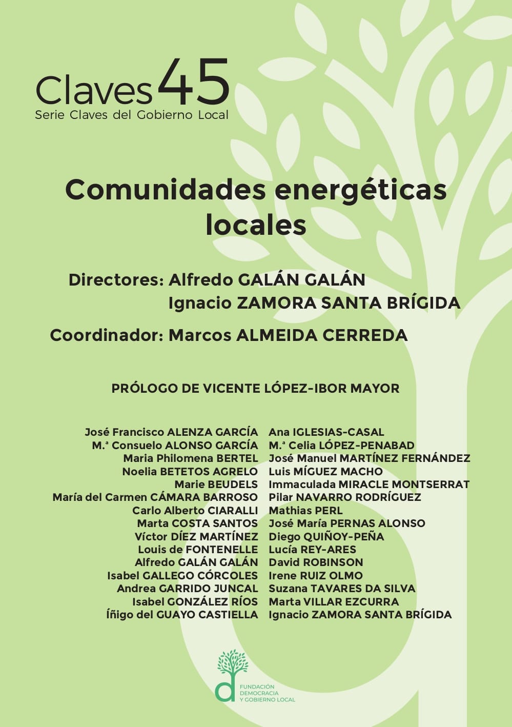 Publicación Serie Claves Comunidades energéticas locales